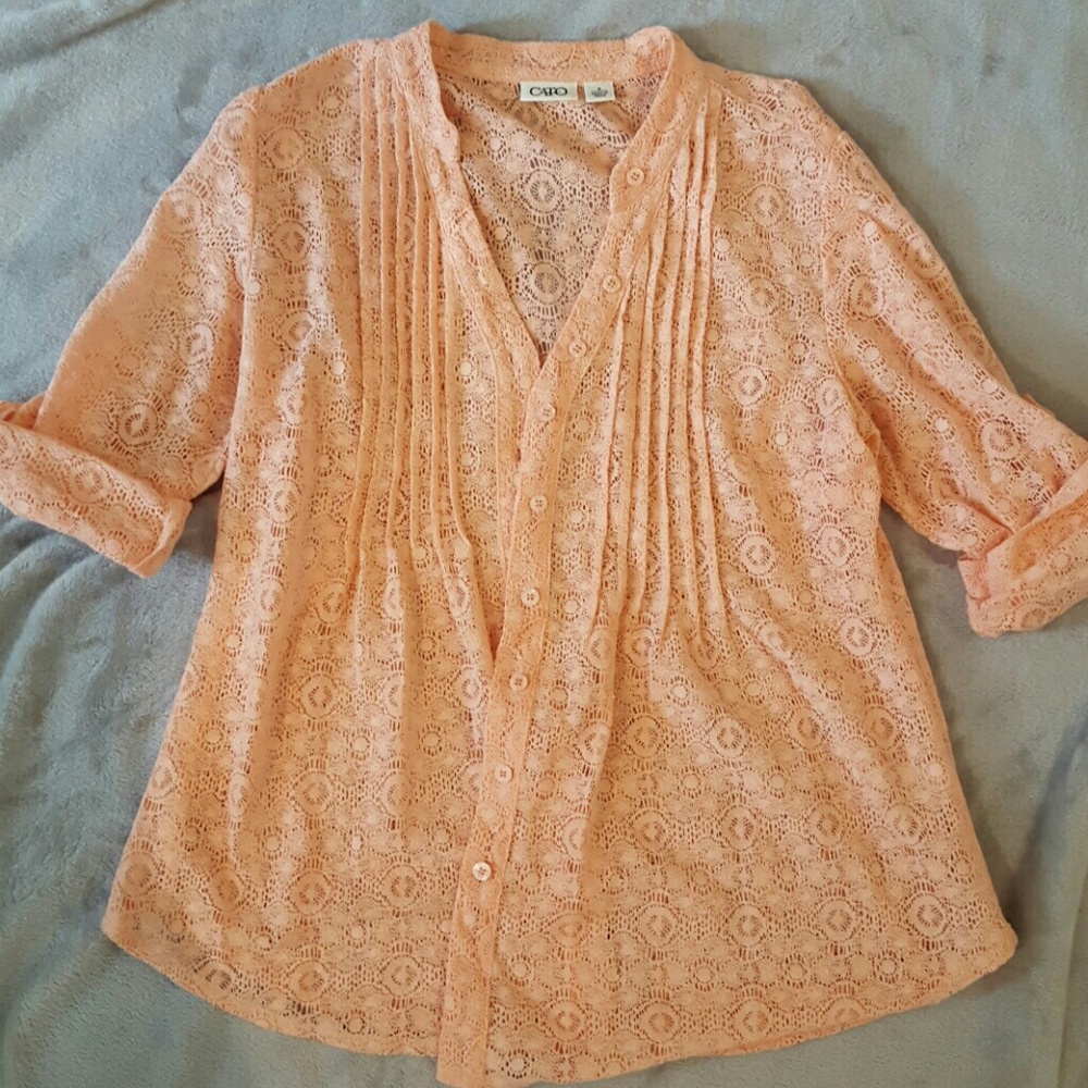 Pink blouse